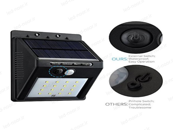 فروش چراغ دیواری خورشیدی