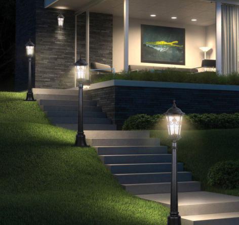 خرید جدید ترین مدل های چراغ باغی خورشیدی با بهترین قیمت