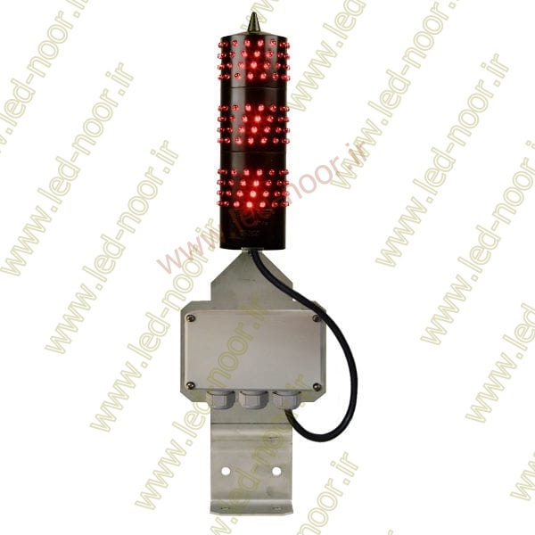 • چراغ دکل سولار با باتری بکاپ